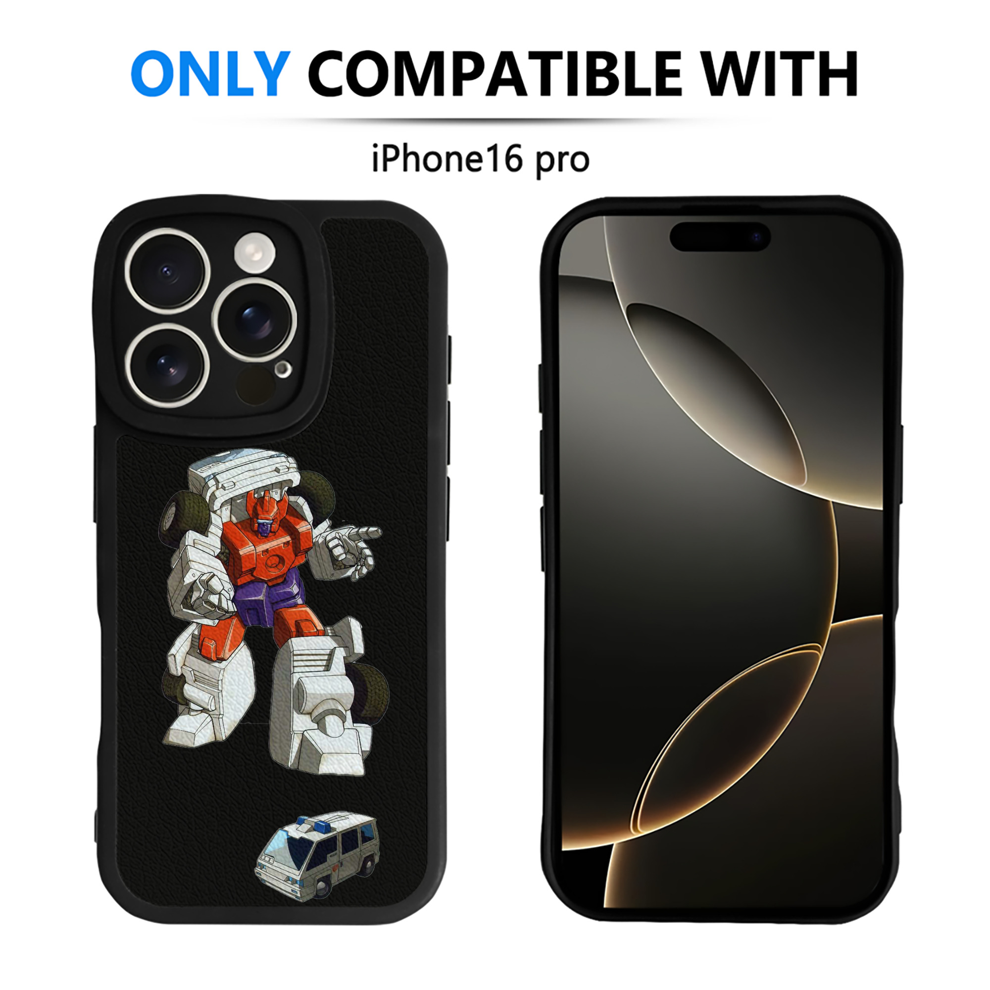 （画像用）  【iPhone 16シリーズ対応】シリコンスマホケース（レザー調） 材質：シリコン